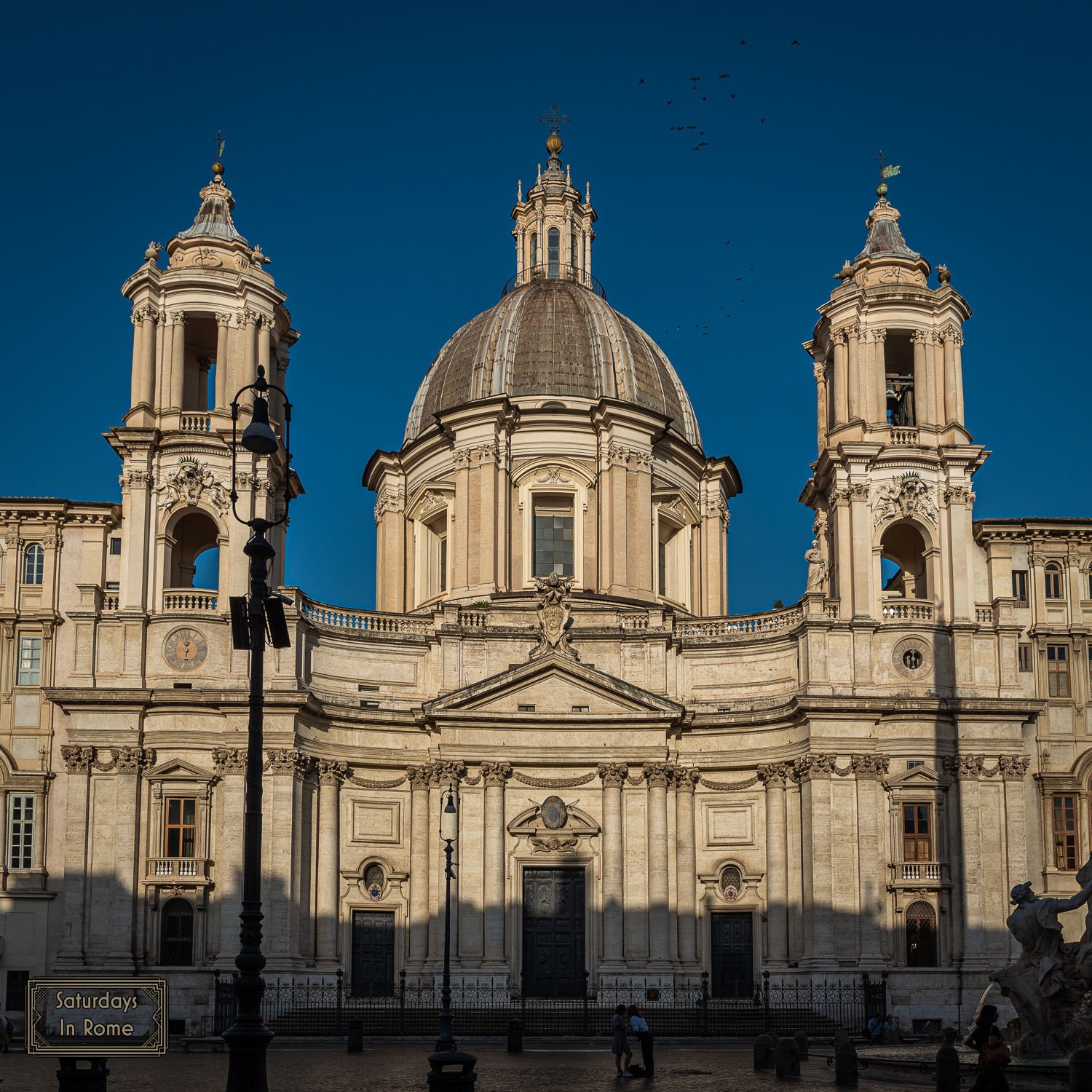Piazza Navona - The Church of Sant'Agnese in Agone