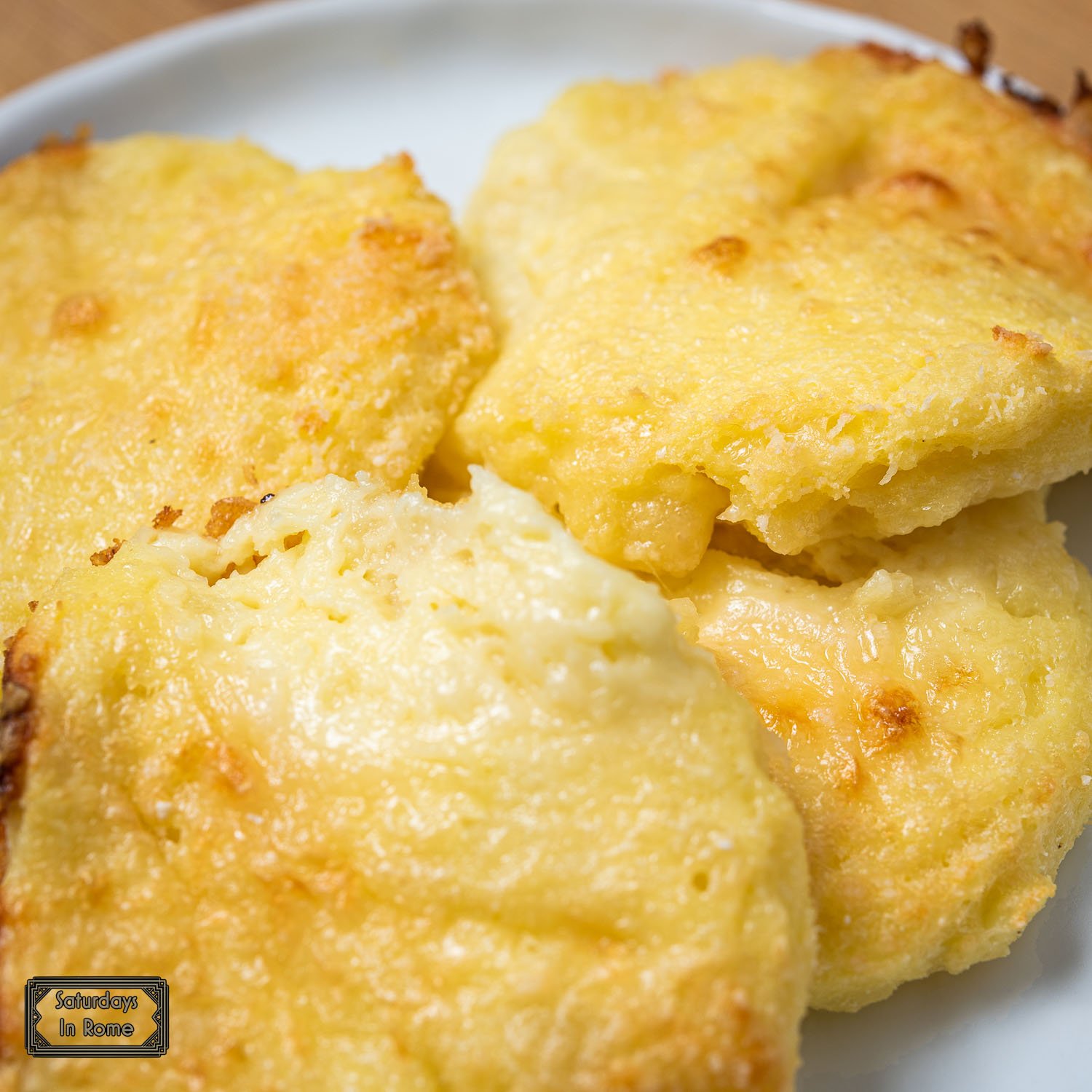 roman gnocchi - plated