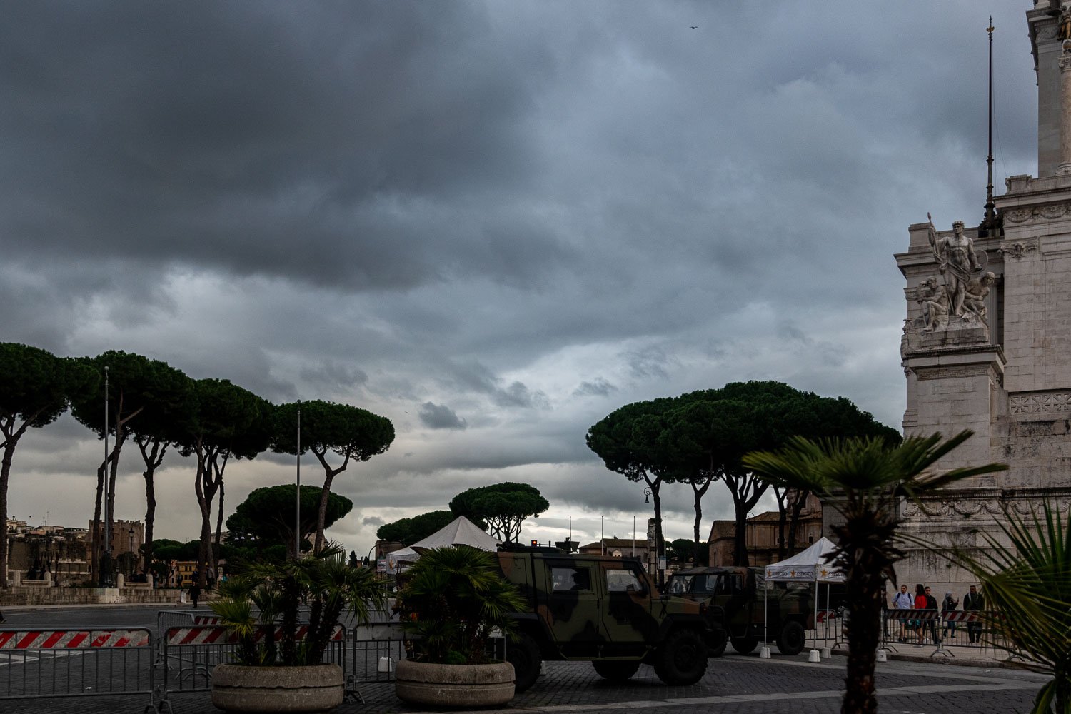 Rome Climate - Storm Clouds