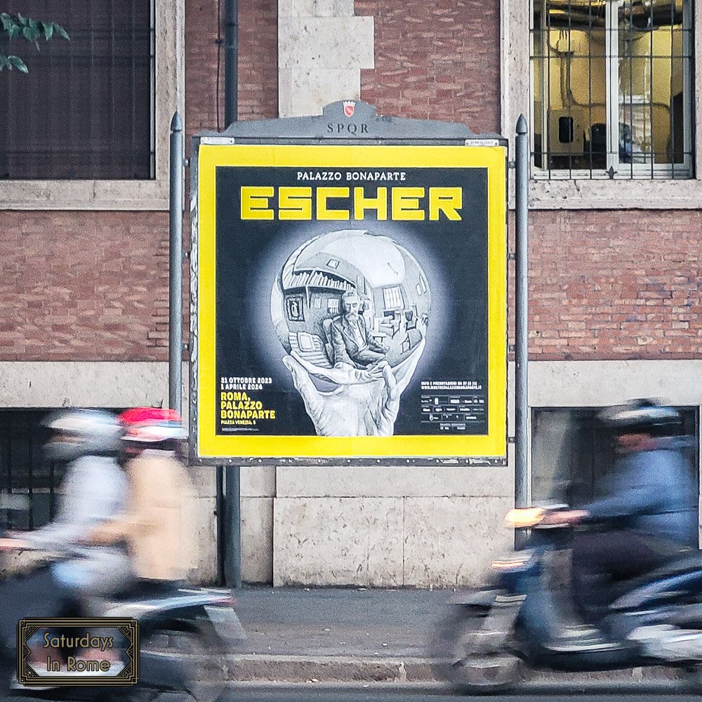 Rome In January - Escher Exhibit