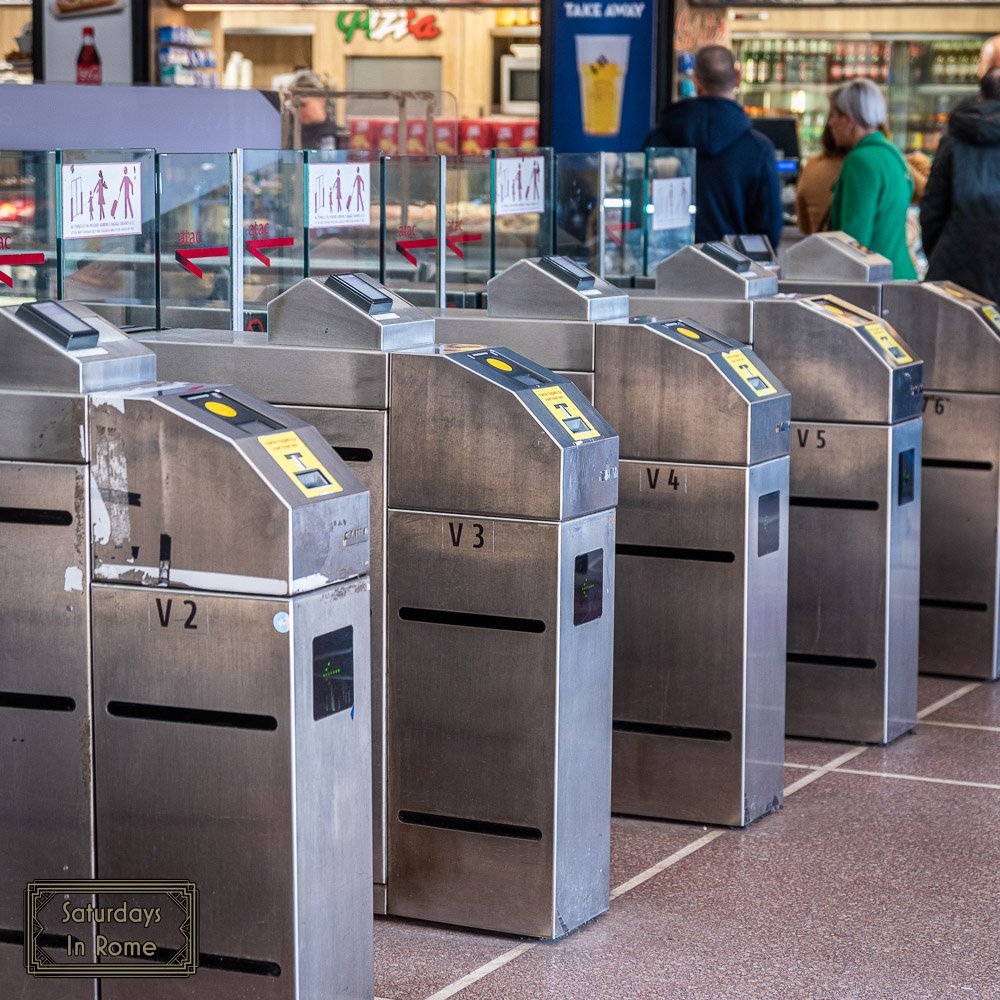 metro travel in rome