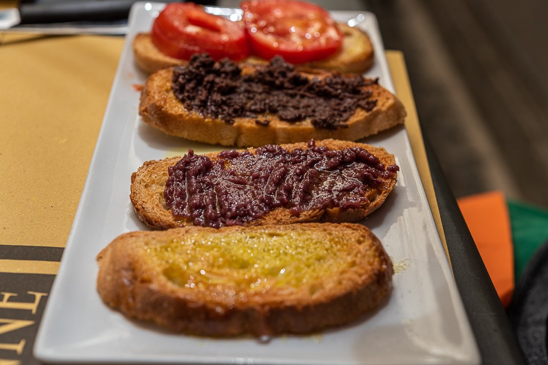 Rome to Orvieto day trip - Mixed Bruschetta