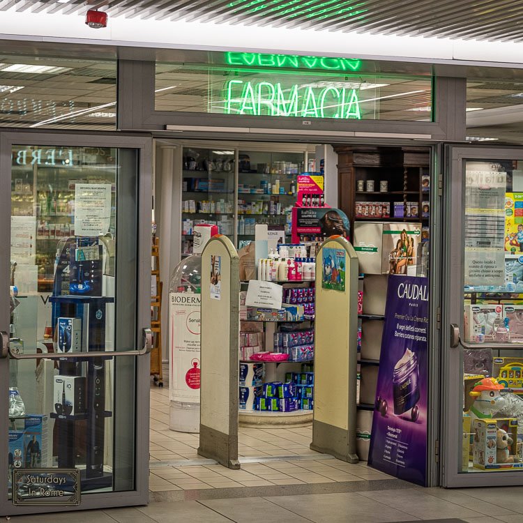 Pharmacy In The Main Train Station