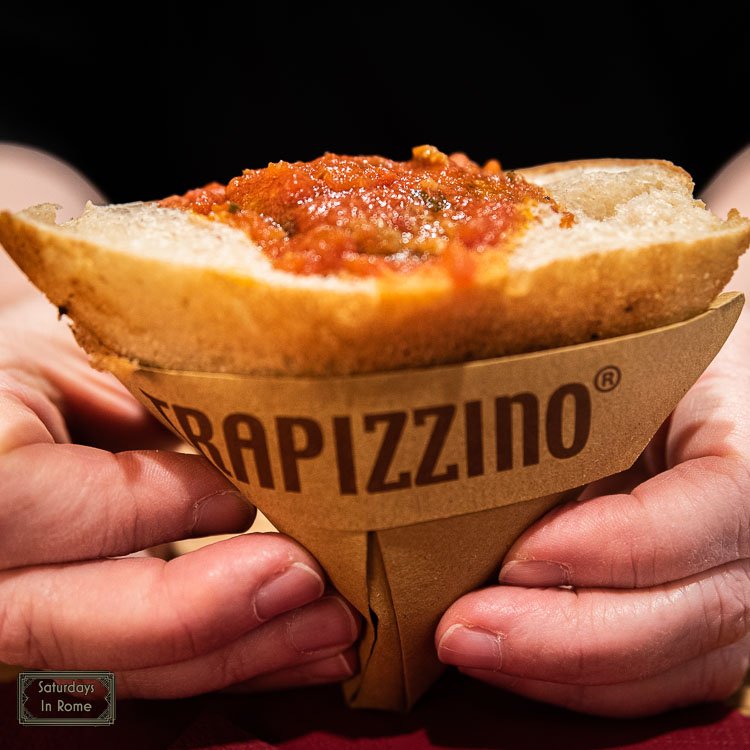 Rome's train station - Trapizzino