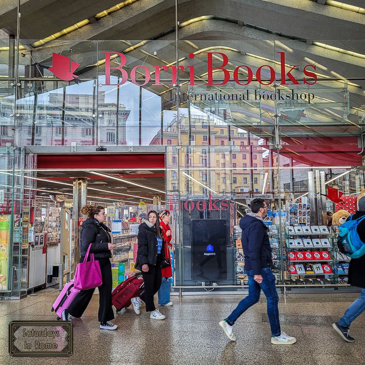 Rome's Train Station - Bookstore