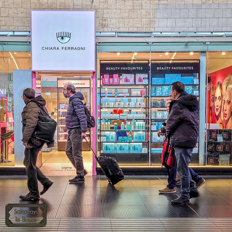 Rome's train station shops - Travelers