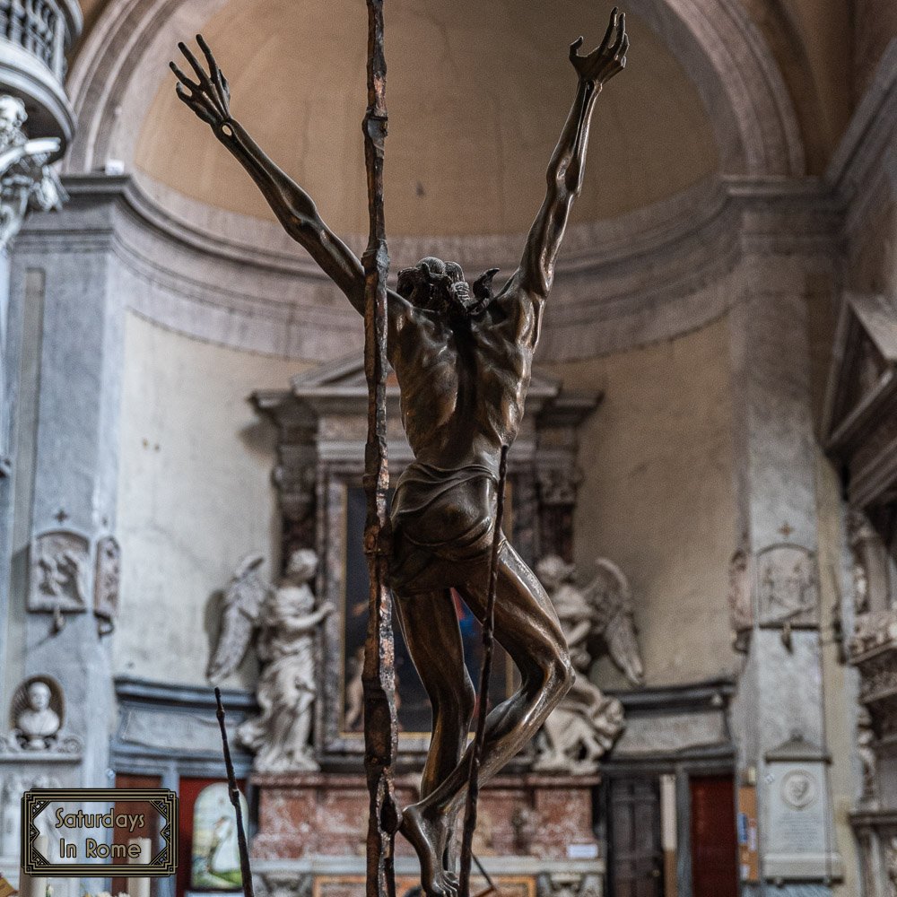 santa maria del popolo caravaggio paintings - Crucifix