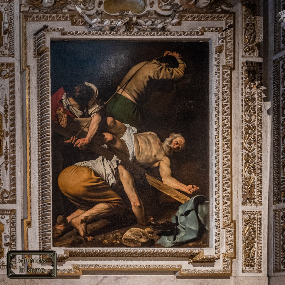 santa maria del popolo caravaggio paintings - The Crucifixion