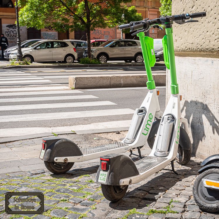 Scooters In Rome - Obstacles