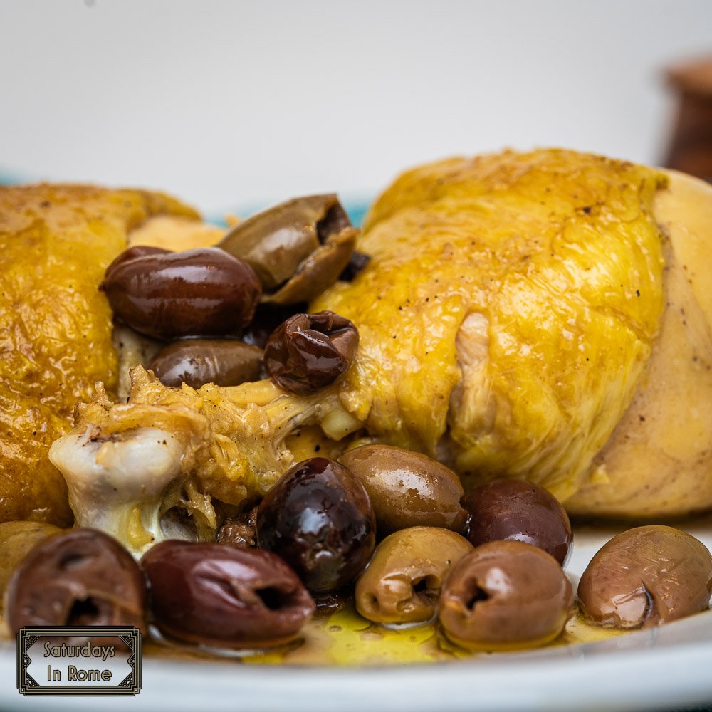 Taggiasca Olives - Chicken Cacciatore