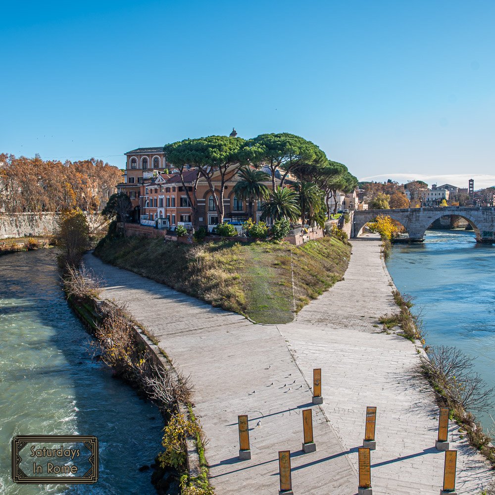 Tiber River In Rome - Tiber Island