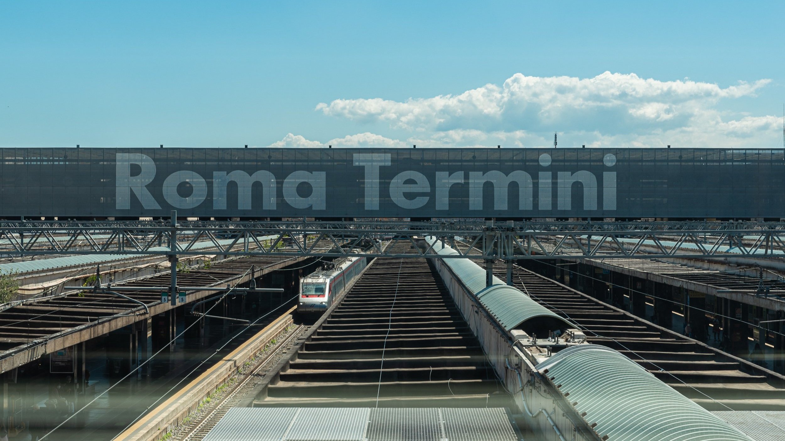 Train Travel In Italy - Termini Station