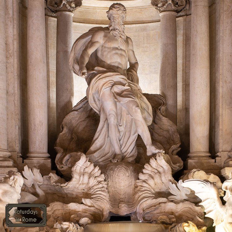 Trevi Fountain Coin Toss - Oceanus