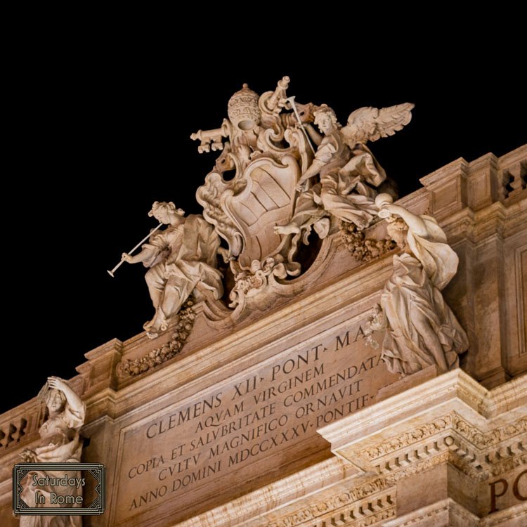 Trevi Fountain Coin Toss - Evening