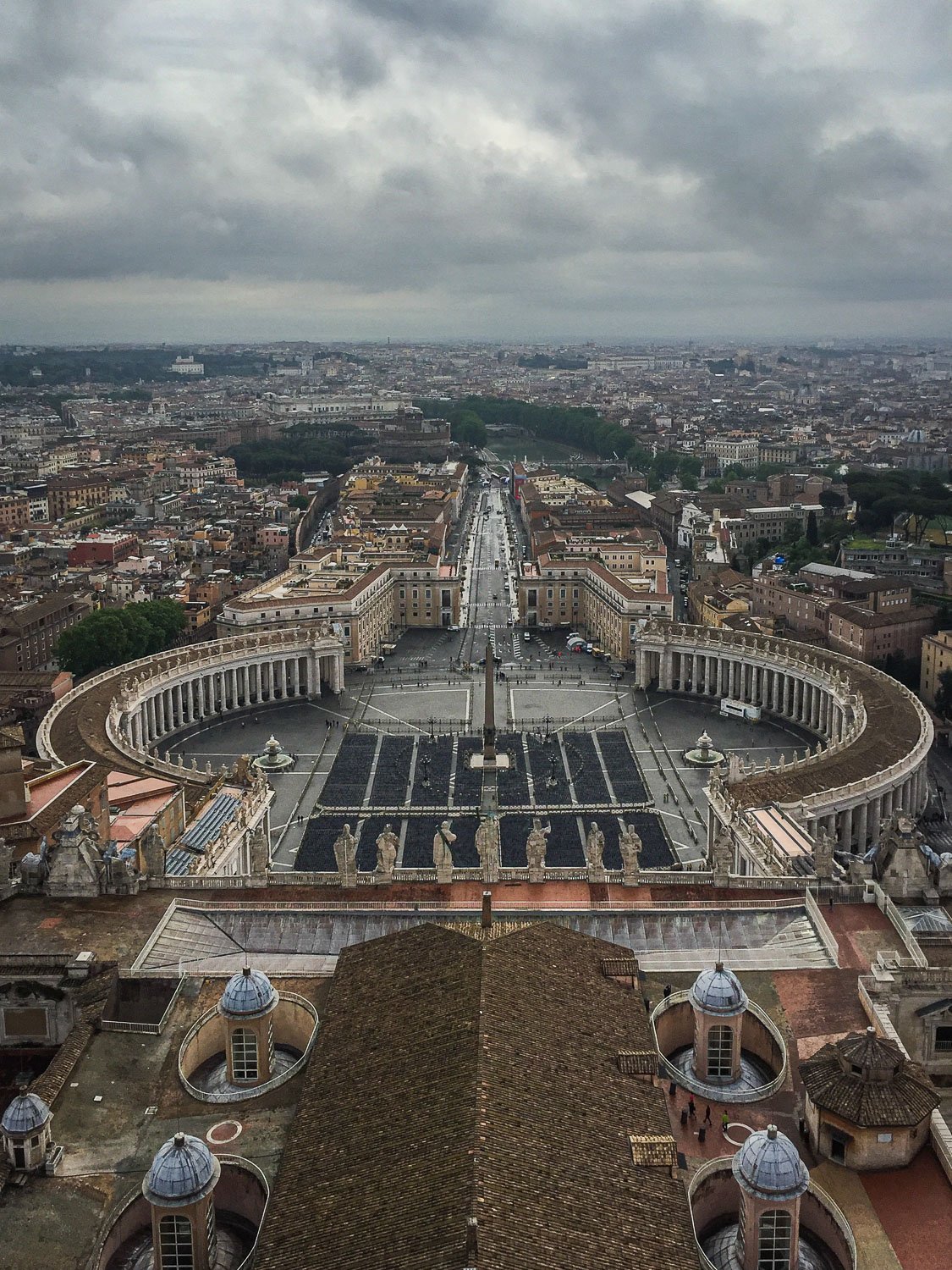 Vatican And St. Peter's Basilica - City View