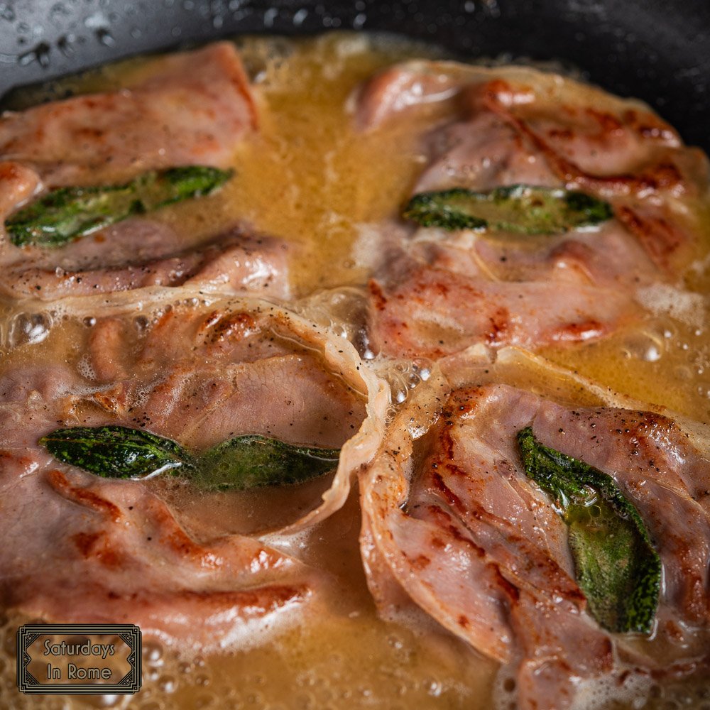 Veal Saltimbocca Alla Romana - Delicious Sauce