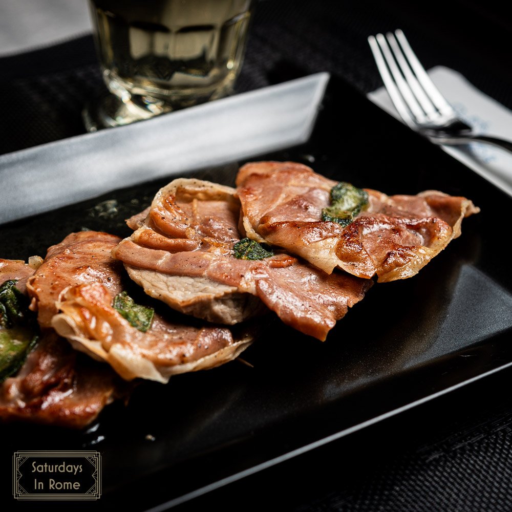 Veal Saltimbocca Alla Romana - Served