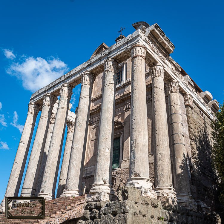 Why Is The Roman Forum Important - Temple of Antonius and Faustia