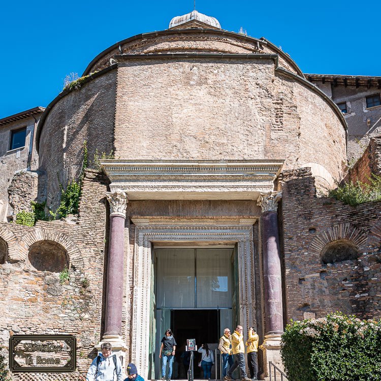 Why Is The Roman Forum Important - Temple of Romulus