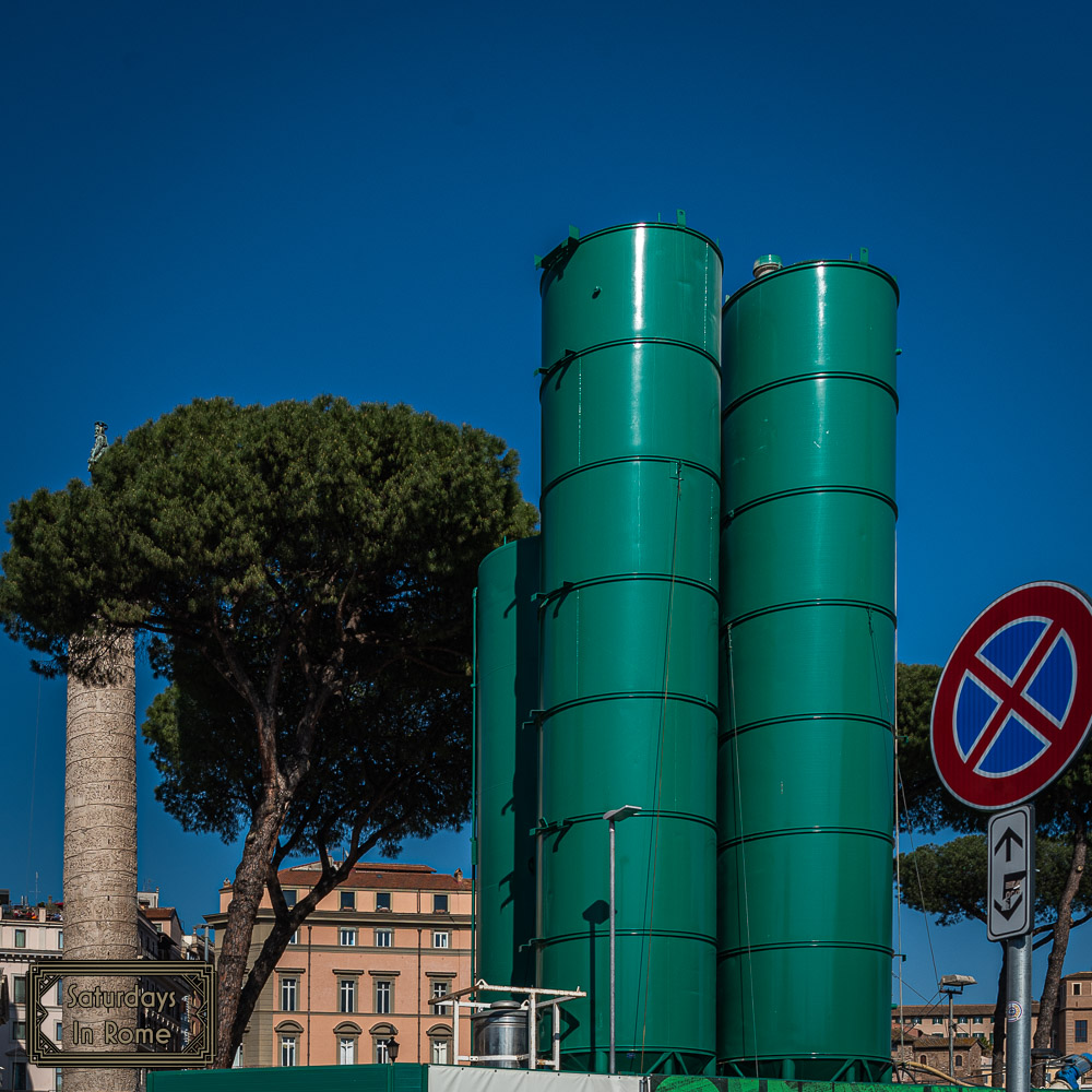 Piazza Venezia Construction - Tanks For Cement?