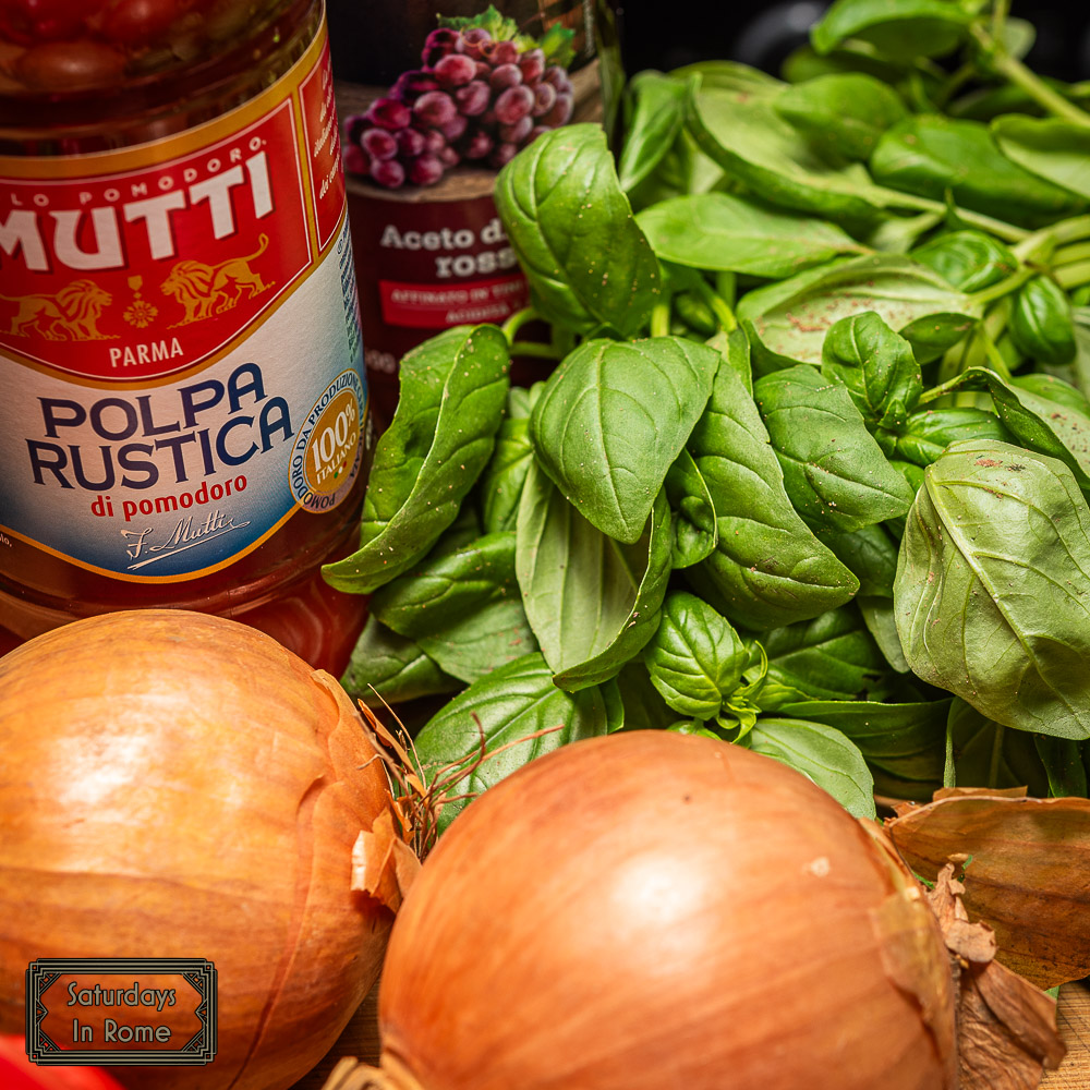 Sicilian Eggplant Caponata - Ingredients