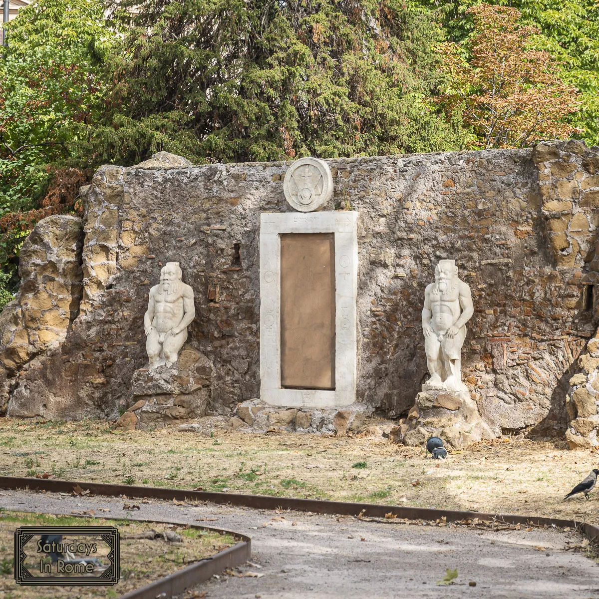 Ancient Sites In Rome - The Alchemist's Door