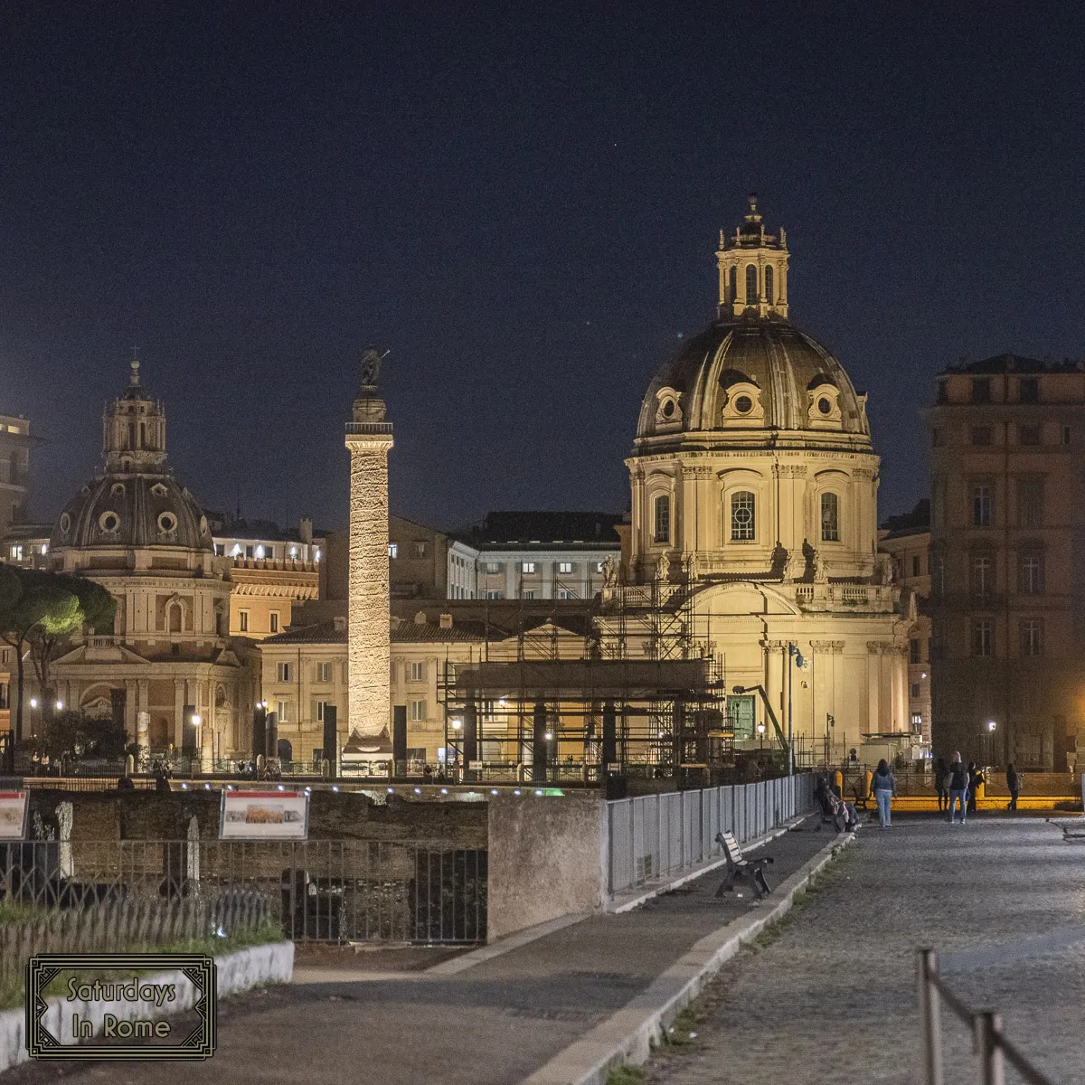 Ancient Sites In Rome - Nights Near The Forum