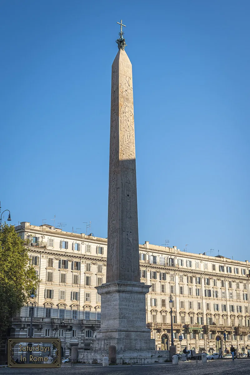 Egyptian Obelisks In Rome - Behind St. Mary Major