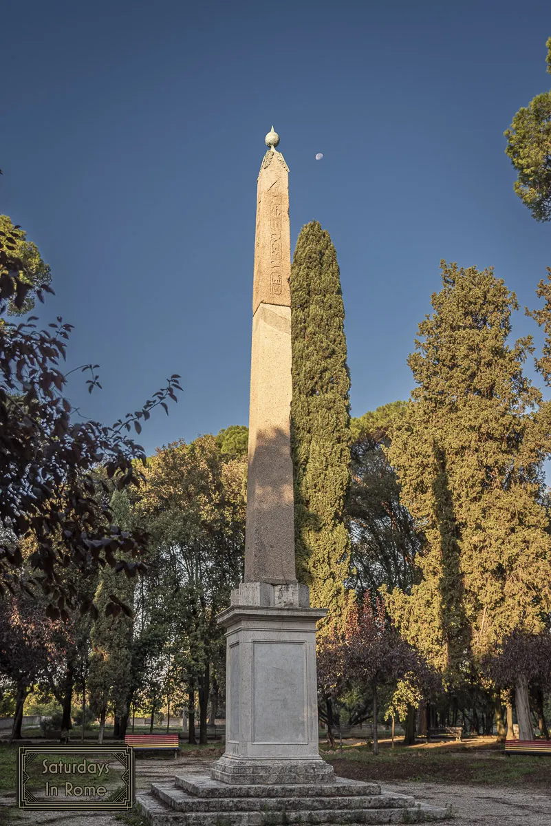 Egyptian Obelisks In Rome - Placed In Parks Around Rome