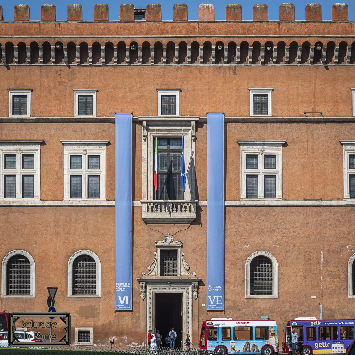 Modern Sites In Rome - Mussolini's Balcony