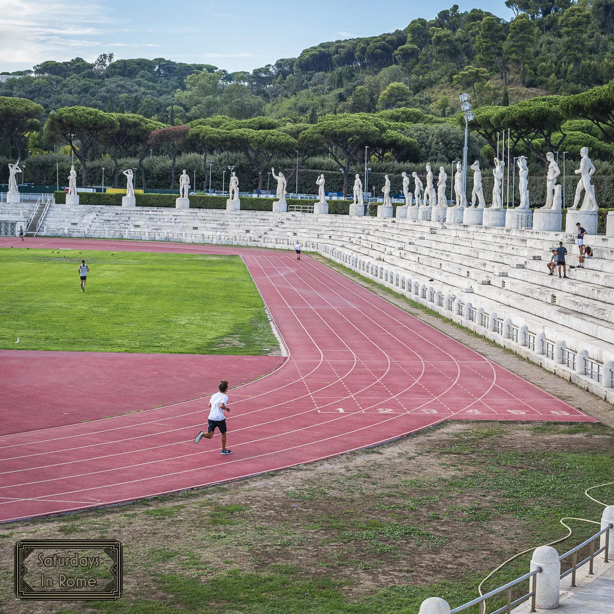 Modern Sites In Rome - Marble Stadium