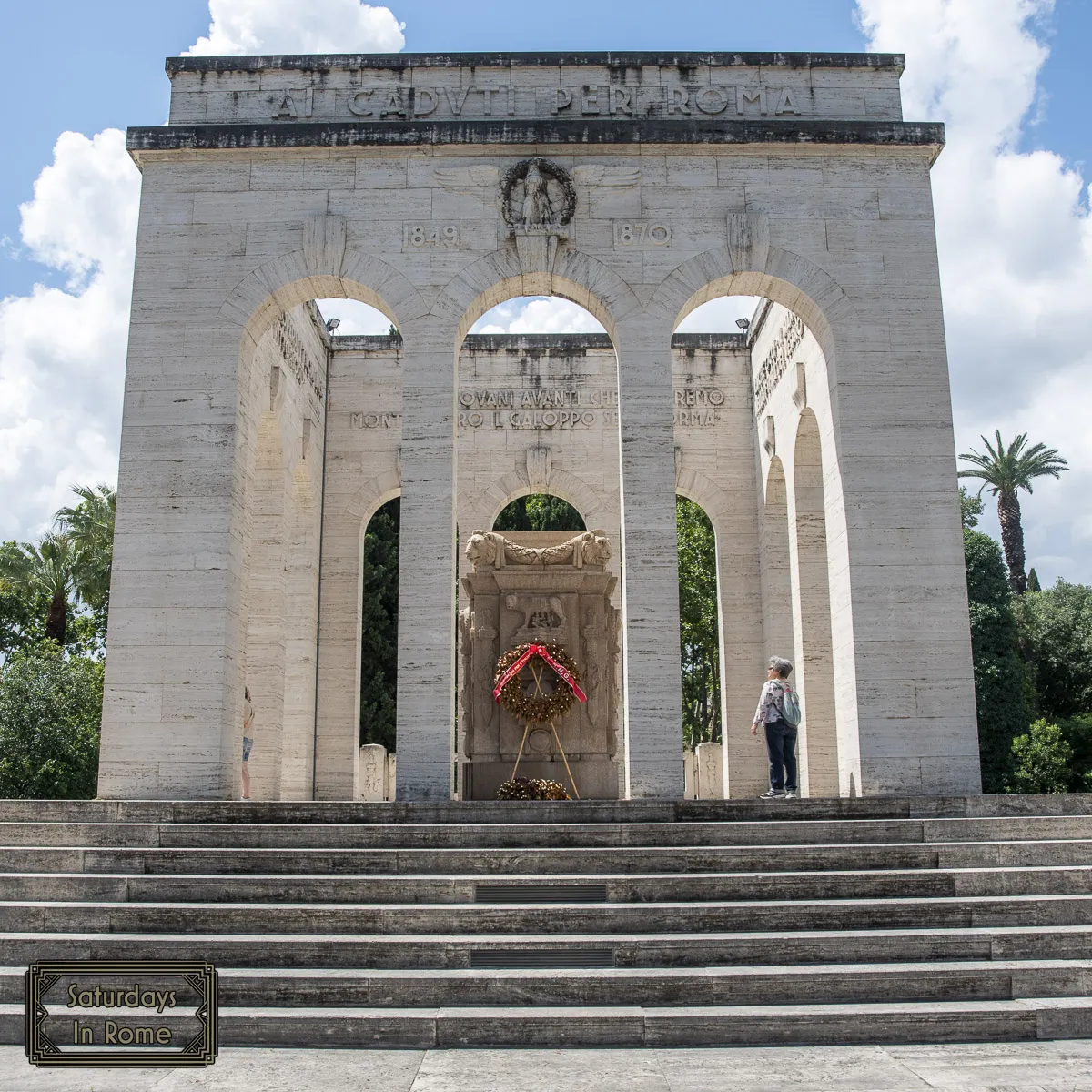 Rome Neighborhoods - Gianicolo Hill Monument