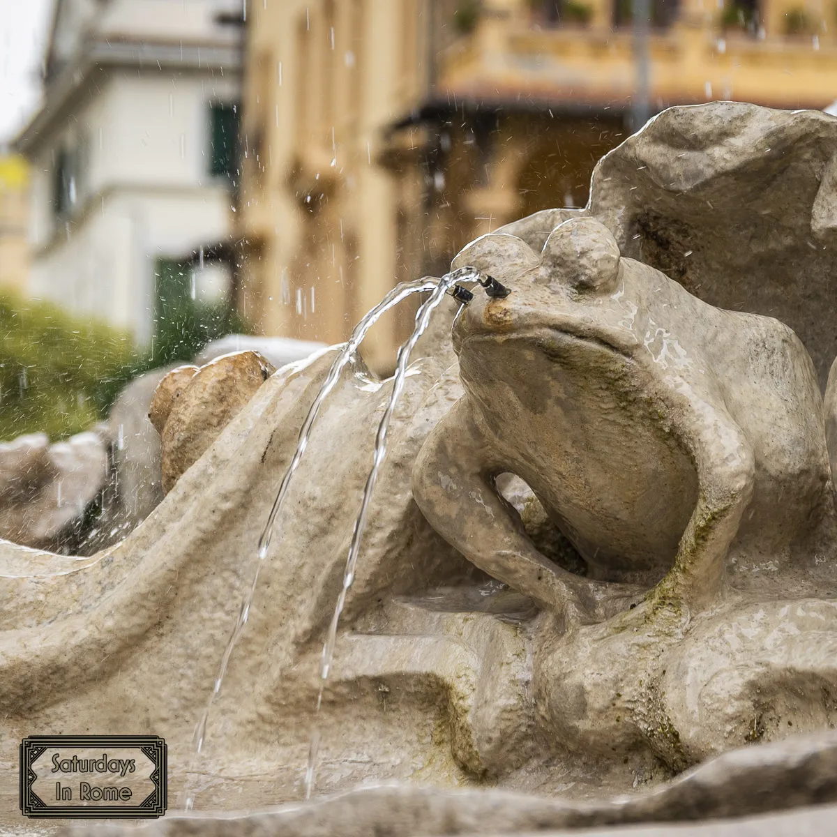 Rome Neighborhoods - Coppedè Frogs