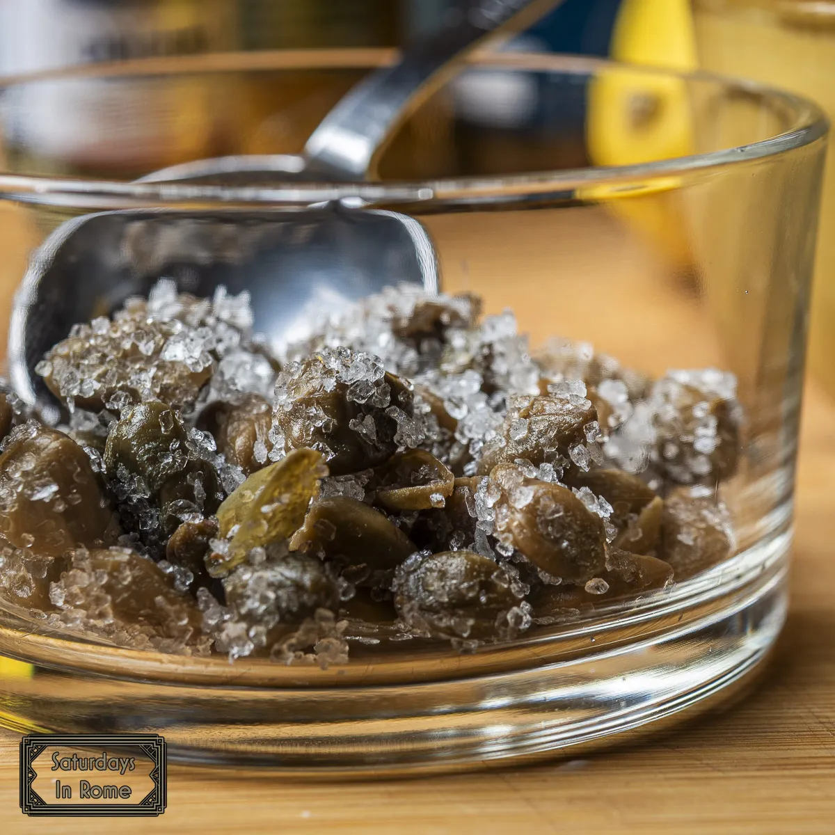 Tuna And Borlotti Bean Salad - Capers in Salt