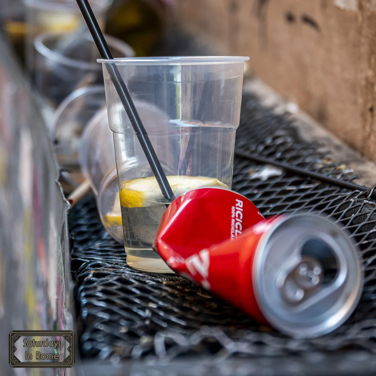 Living In Trastevere - Garbage Everywhere