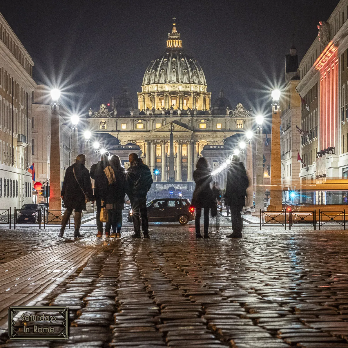 Top Sites To See In Rome - Vatican at Night