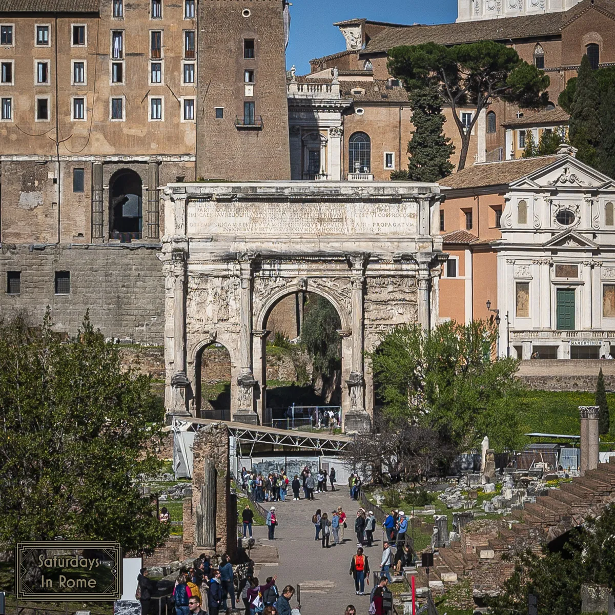 Why Is The Arch Of Constantine Important - Arch of Septimus Severus