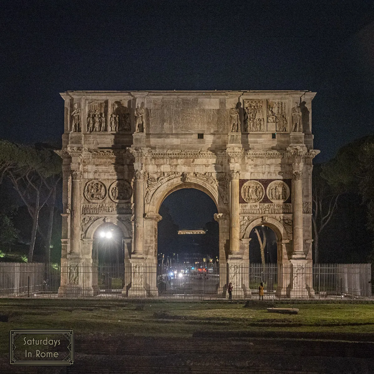 Why Is The Arch Of Constantine Important - Lonely at night