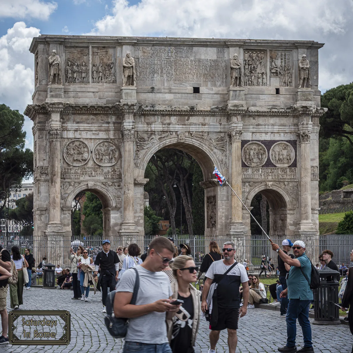 Why Is The Arch Of Constantine Important - Next To The Colosseum