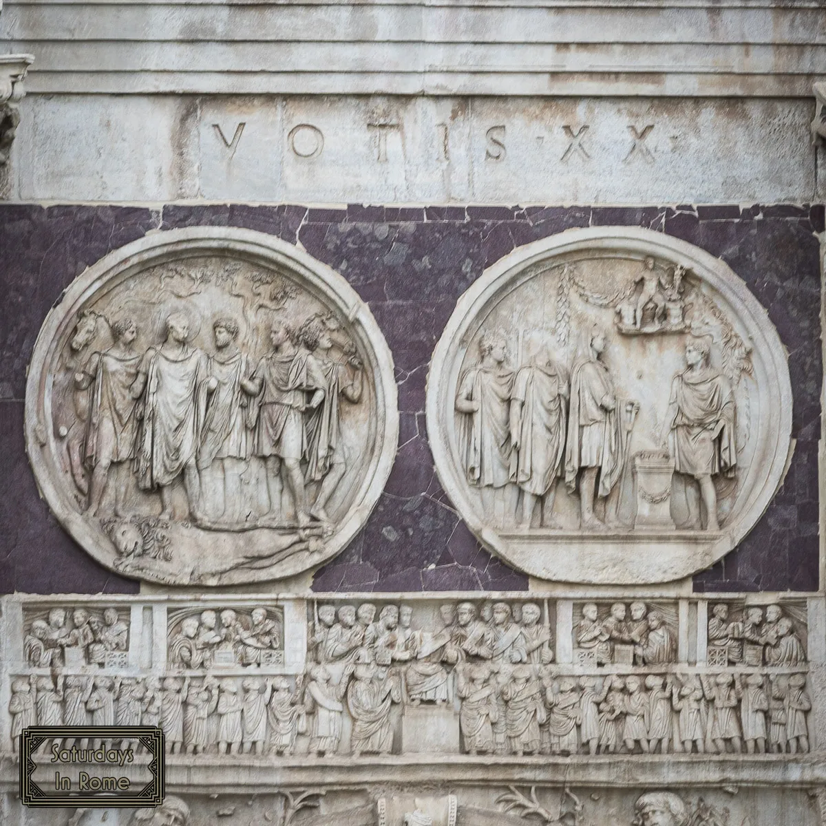 Why Is The Arch Of Constantine Important - Reliefs