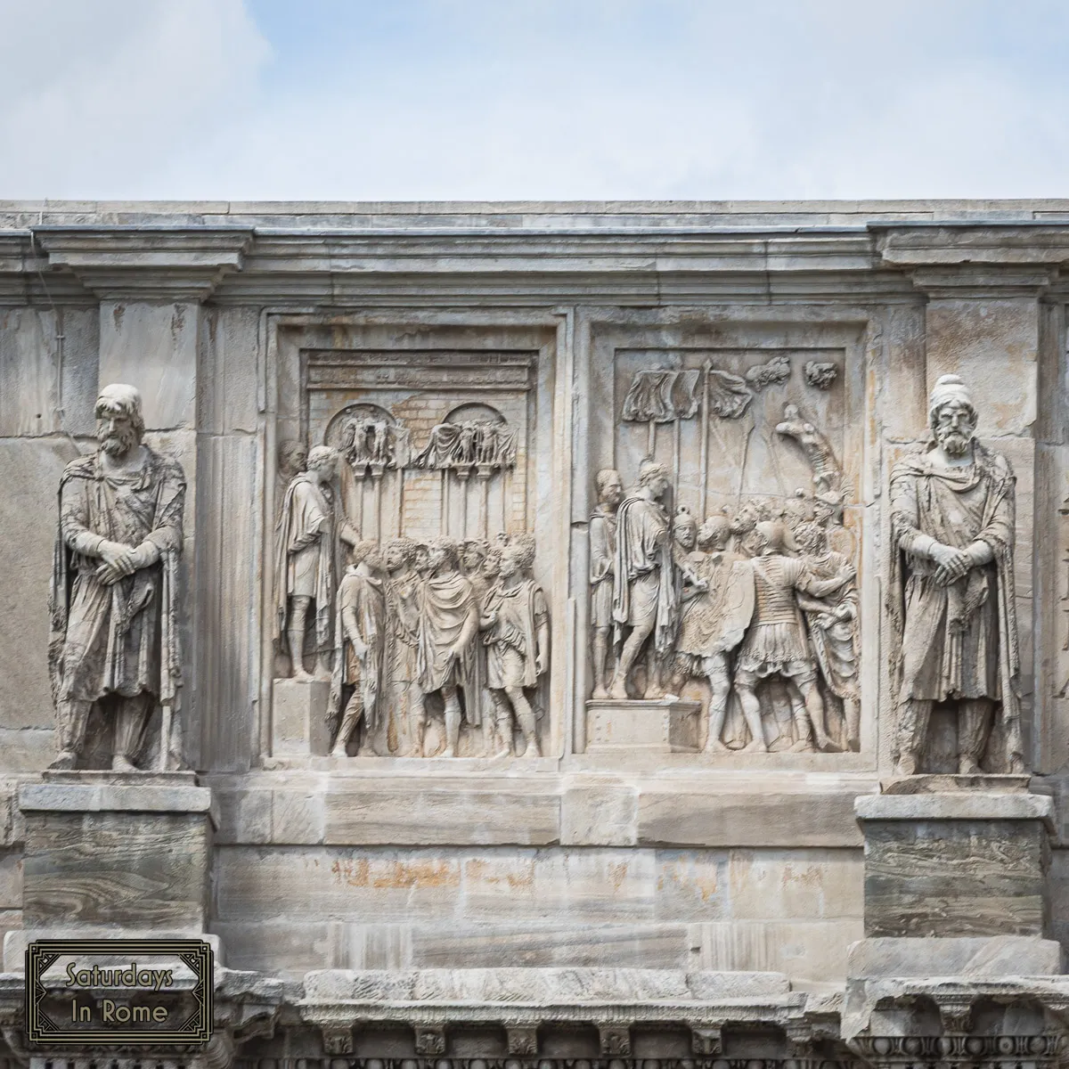 Why Is The Arch Of Constantine Important - South Side Statues