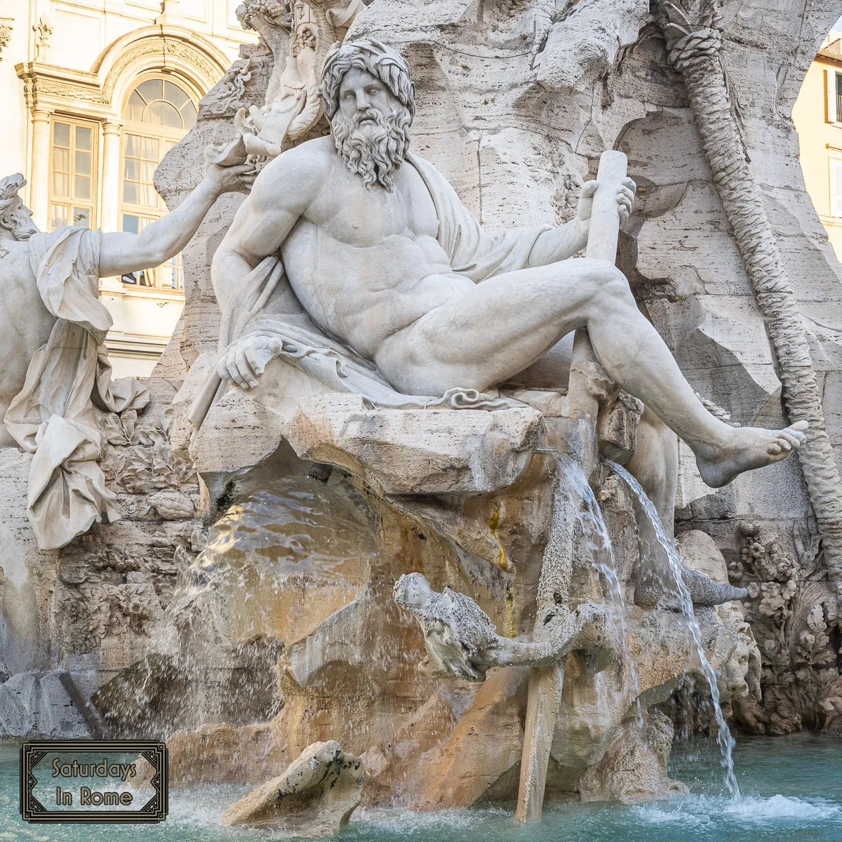 Famous Fountain In Rome - More Fountain OF The Four Rivers