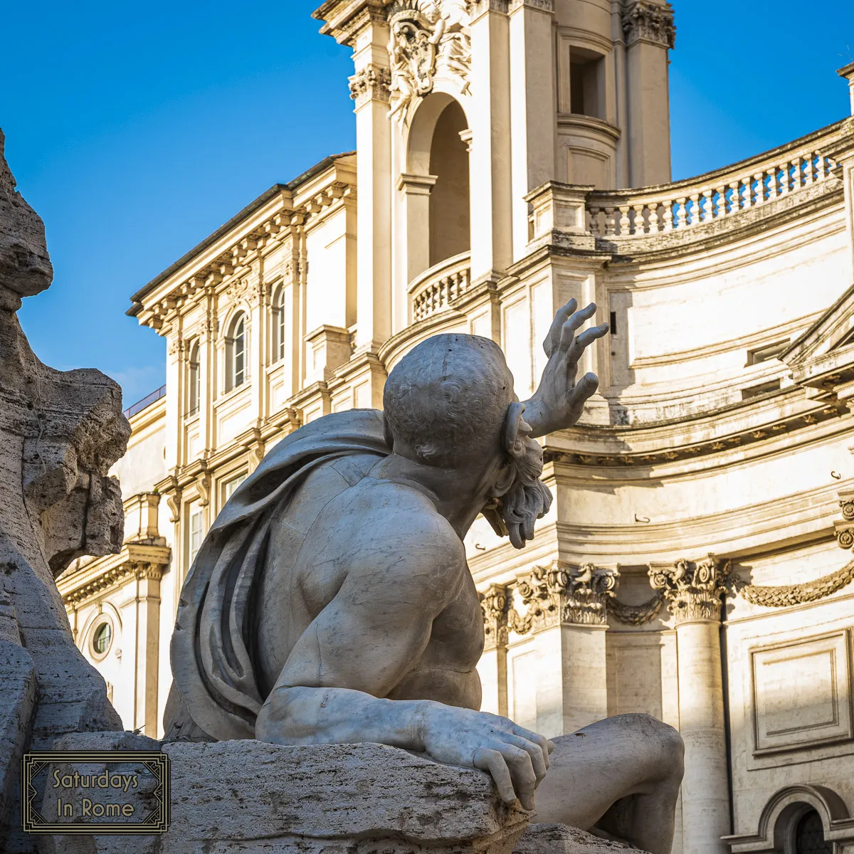 Famous Fountain In Rome - Fountain of Four Rivers