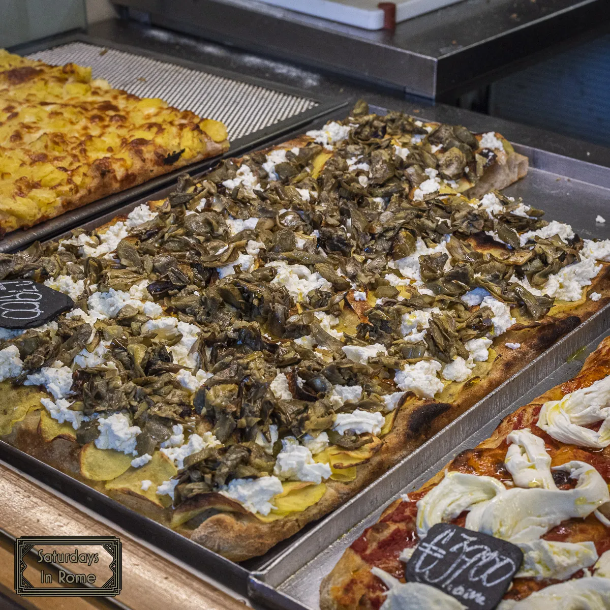 The Best Pizza In Rome Italy - Bonci Pizzarium