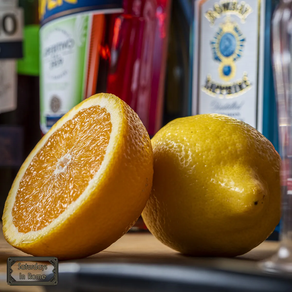 Traditional Italian Drinks - Lemon and Orange
