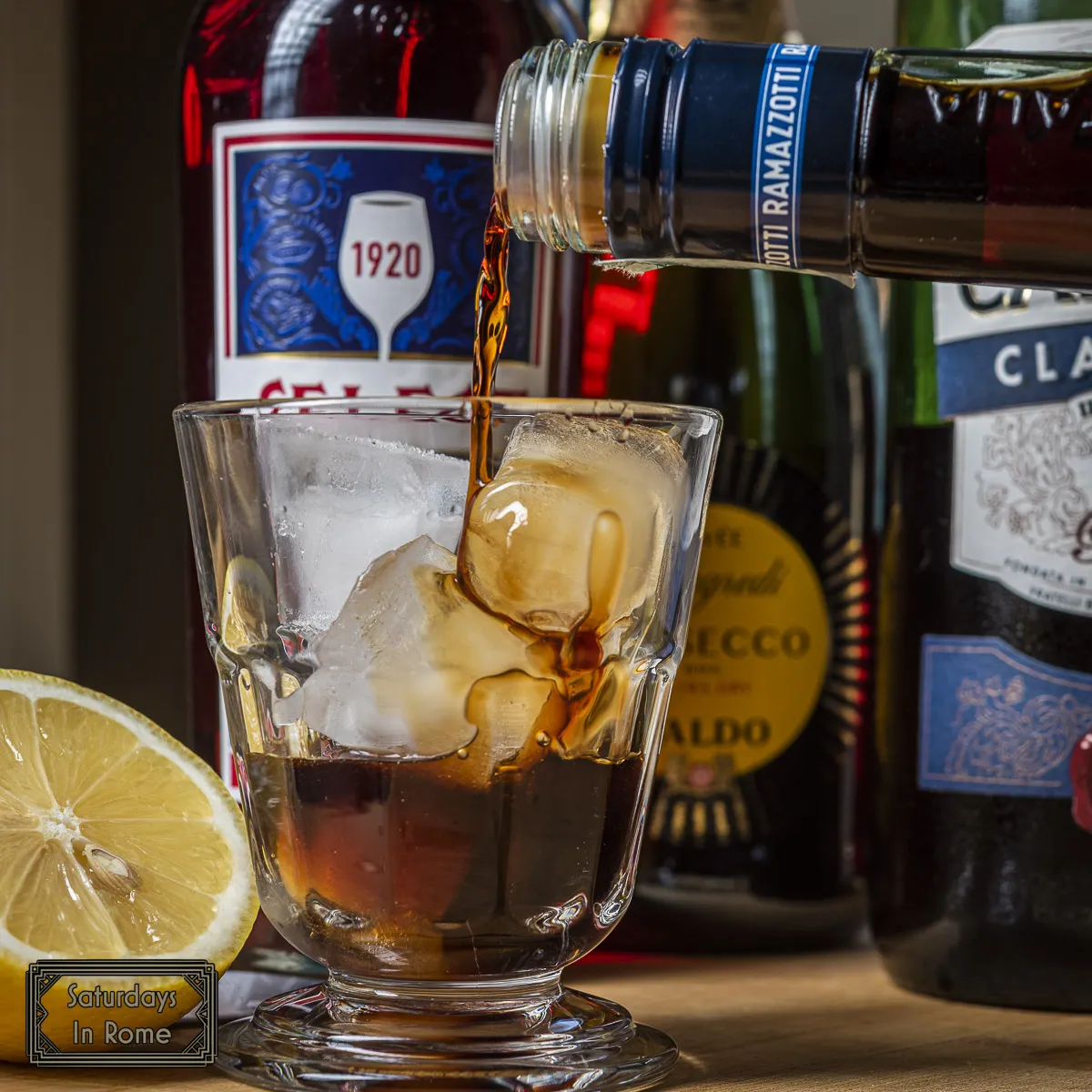 Traditional Italian Drinks - Pouring Bitters