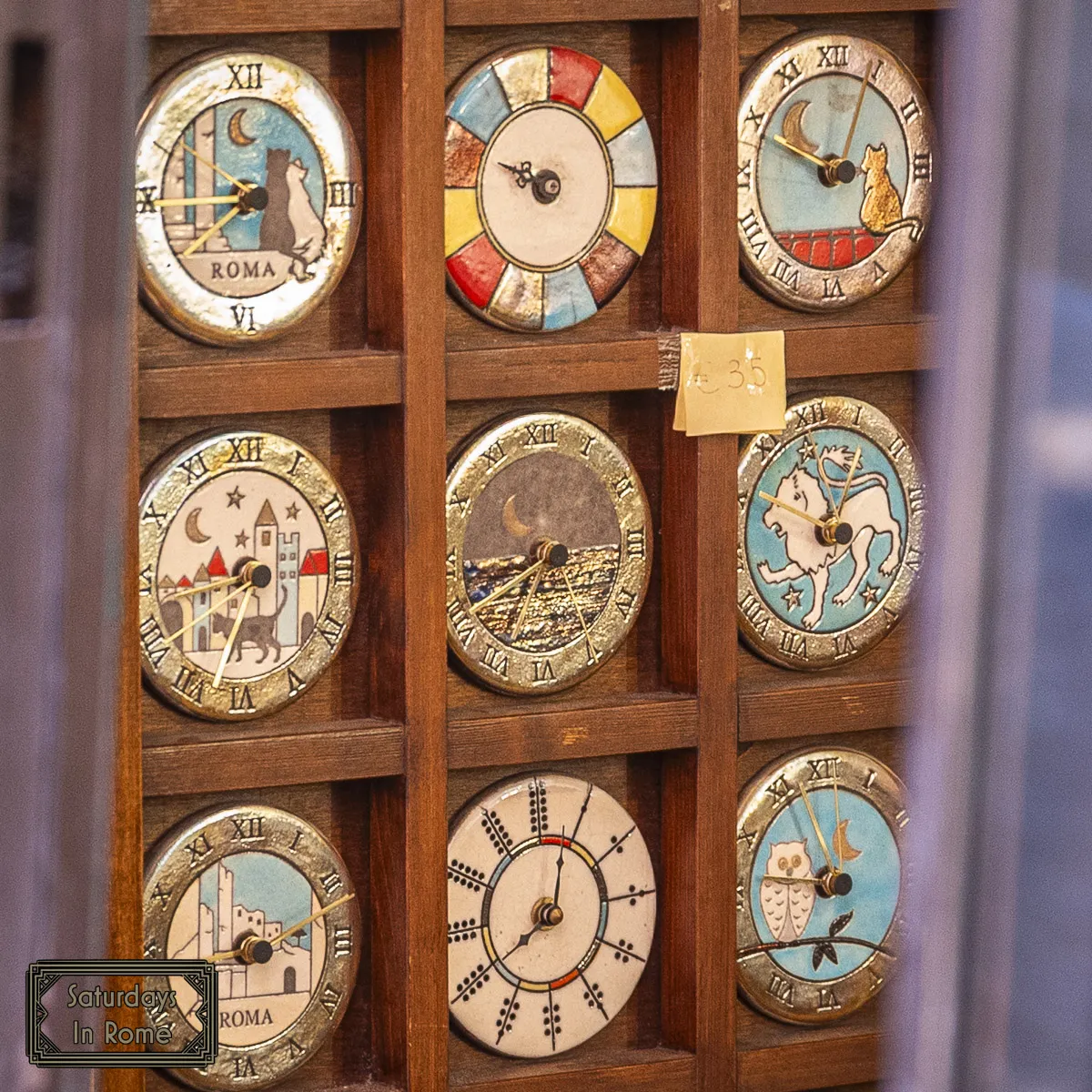 Cool Things To Buy In Rome - Smaller Clocks costing €35