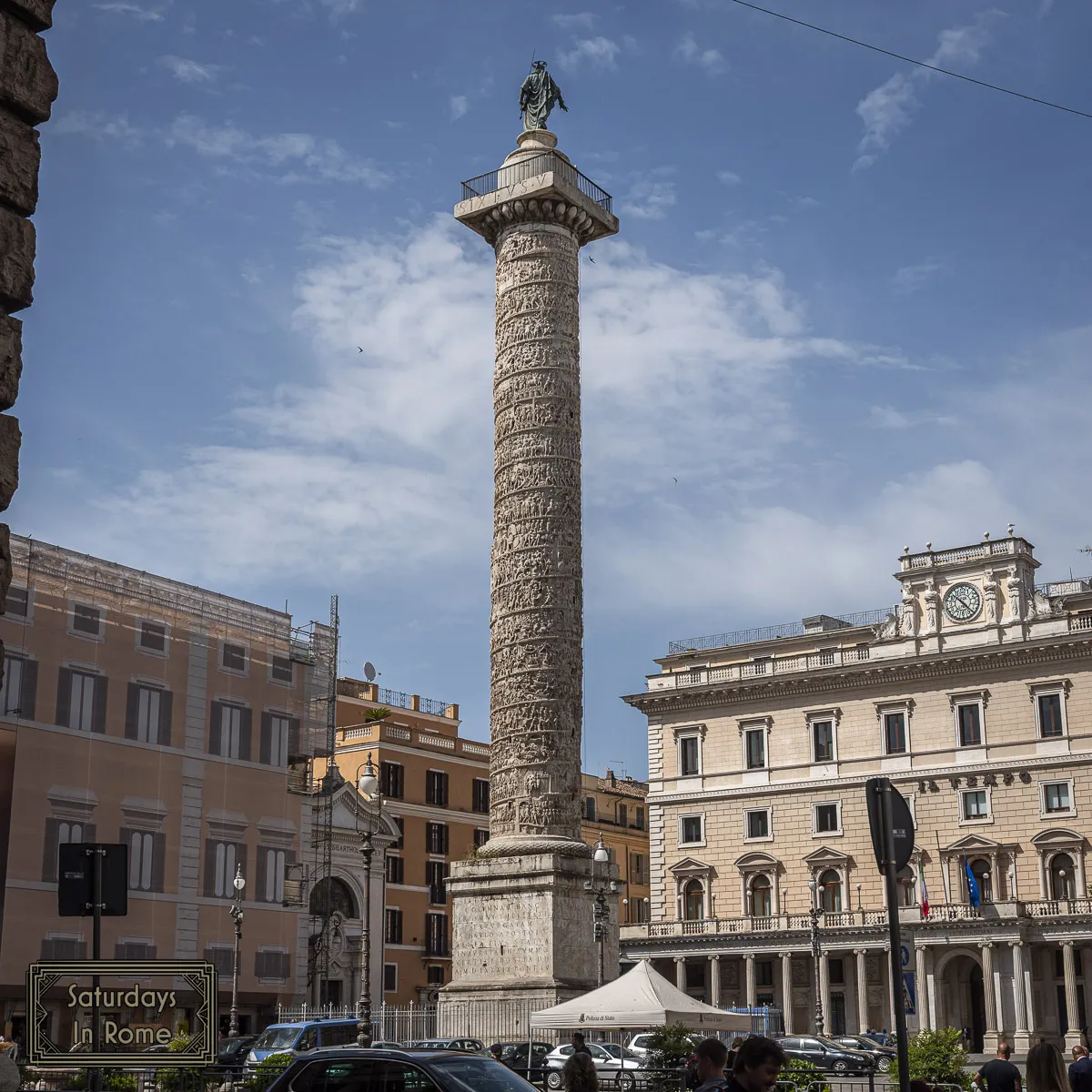 How Does The Italian Government Work - The Column of Marcus Aurelius