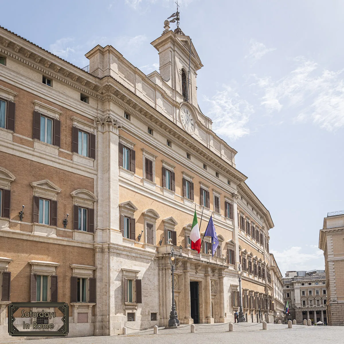 How Does The Italian Government Work - Another Angle Of  Palazzo Montecitorio