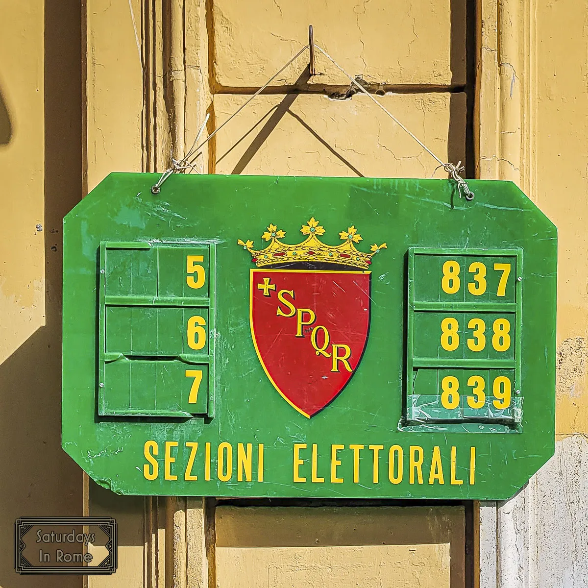 How Does The Italian Government Work - Voting Location